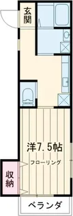 メゾンフラワー【2階】の間取り