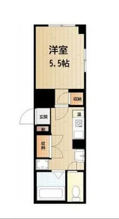 ブオナスタンザ新検見川【5階】の間取り