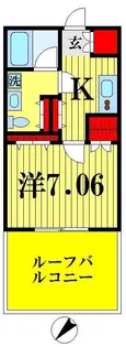 JUタワーフロントOSHIAGE【4階】の間取り