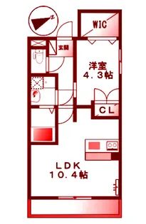 forest S【2階】の間取り