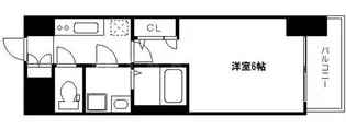 エスリードレジデンス大阪本町【15階】の間取り
