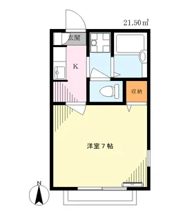 カスティロ【1階】の間取り