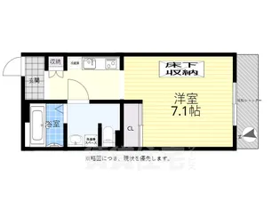 三井ルーデンス【1階】の間取り