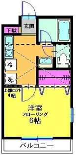 サンハイツ寿【2階】の間取り