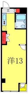 キャッスルマンション大山【7階】の間取り