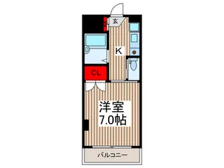 プルメリア前地【4階】の間取り