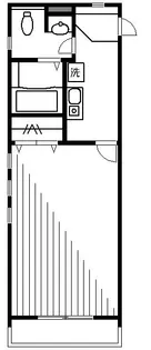 フラックス代沢【1階】の間取り