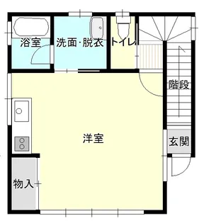 シュガーハイツ【1階】の間取り