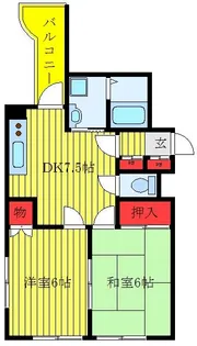中村ビル【3階】の間取り