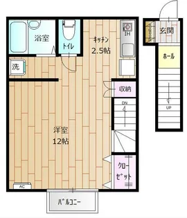 REVE【2階】の間取り