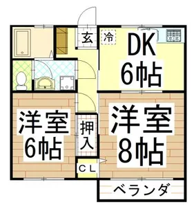 センチュリーハイツRYO【2階】の間取り