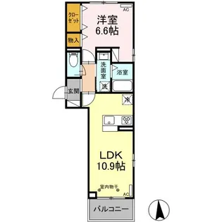 Brisa(ブリーサ)【1階】の間取り