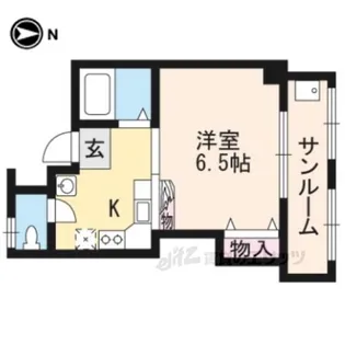 葛城マンション【3階】の間取り