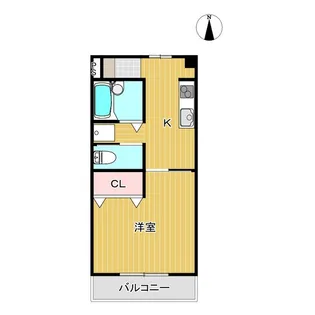 福島県郡山市安積町日出山1【マンション】の間取り
