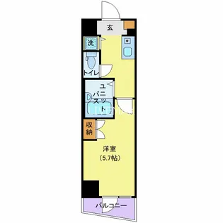 アイフェリーク大森【3階】の間取り