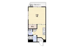淵之上ビル【2階】の間取り