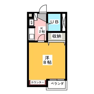 アルパイン市ヶ尾【2階】の間取り