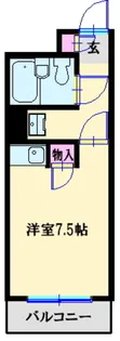 ヒルサイドビル3【3階】の間取り