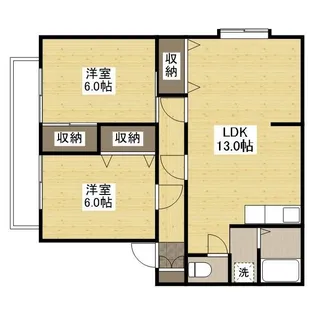 アナポリス【2階】の間取り
