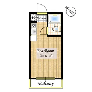 東和プラザAB館【7階】の間取り