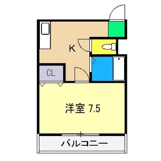 サンバリー一宮【3階】の間取り