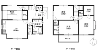 奈良県奈良市菅原町【一戸建】の間取り
