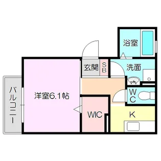 ダイワ・メゾン・三国本町【1階】の間取り