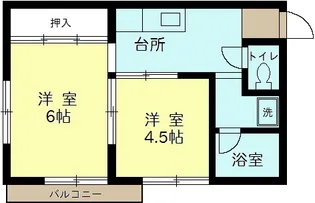 ピュアハウス鎌倉【2階】の間取り
