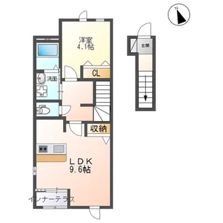 ホライゾン【2階】の間取り