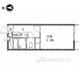 レオパレスエトワール津田西町【2階】の間取り