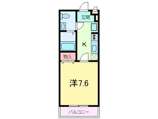 セレブ岡本【1階】の間取り