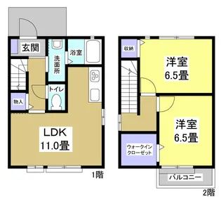 静岡県浜松市中央区新橋町【アパート】の間取り
