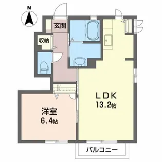 シャーメゾンDEN【1階】の間取り