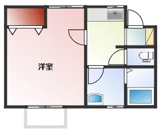 アクティブシティ南栄 C棟【2階】の間取り