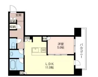 オーキッドレジデンス品川【2階】の間取り