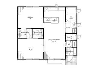 宮城県石巻市新成1【一戸建】の間取り