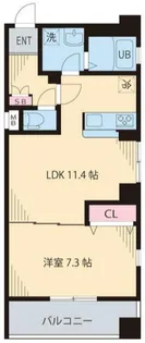 ローズウッド篠崎【3階】の間取り