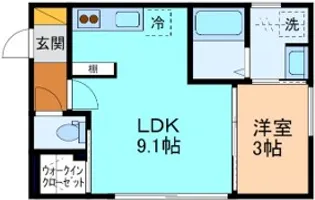 サン・ステージ今泉A棟【2階】の間取り