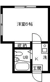 ジョイフル大倉山【2階】の間取り