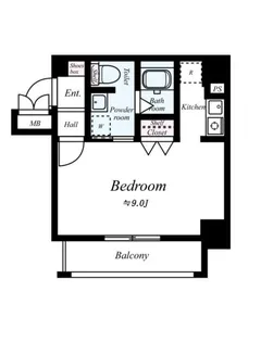 大阪府大阪市中央区淡路町4【マンション】の間取り