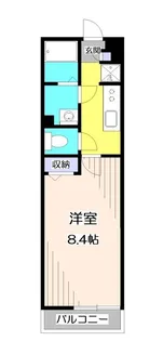 埼玉県富士見市水谷2【マンション】の間取り