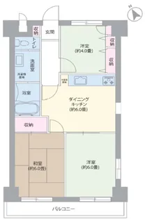 アルテハイム厚木【2階】の間取り