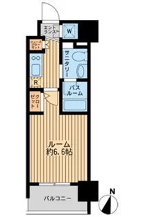 東京都江東区牡丹3【マンション】の間取り