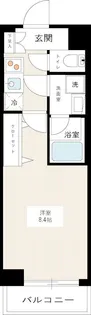 東京都世田谷区弦巻1【マンション】の間取り