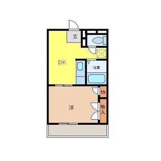 ユタカ【1階】の間取り