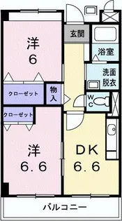 メゾン・ド・フローレ【1階】の間取り