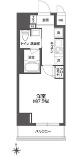 東京都台東区東上野2【マンション】の間取り