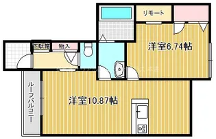 Park Heim AsahiIII【1階】の間取り