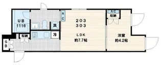 MUVA YOYOGI【2階】の間取り