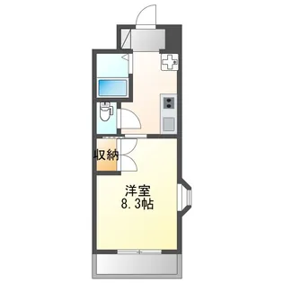 コリーグHU【1階】の間取り